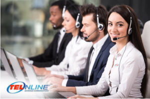 TelOnline Agents performing Contact Center Operations with AI